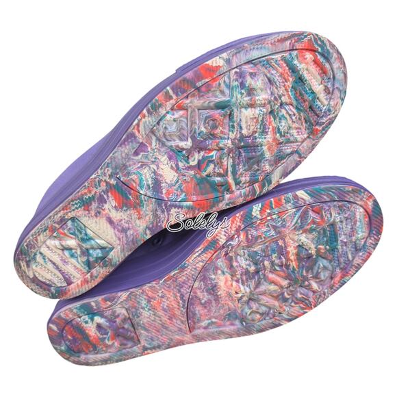 Converse 2014 RARE CTAS Platform Plus Hidden Wedge Nightshade Purple Sneaker 9 - Picture 7 of 10